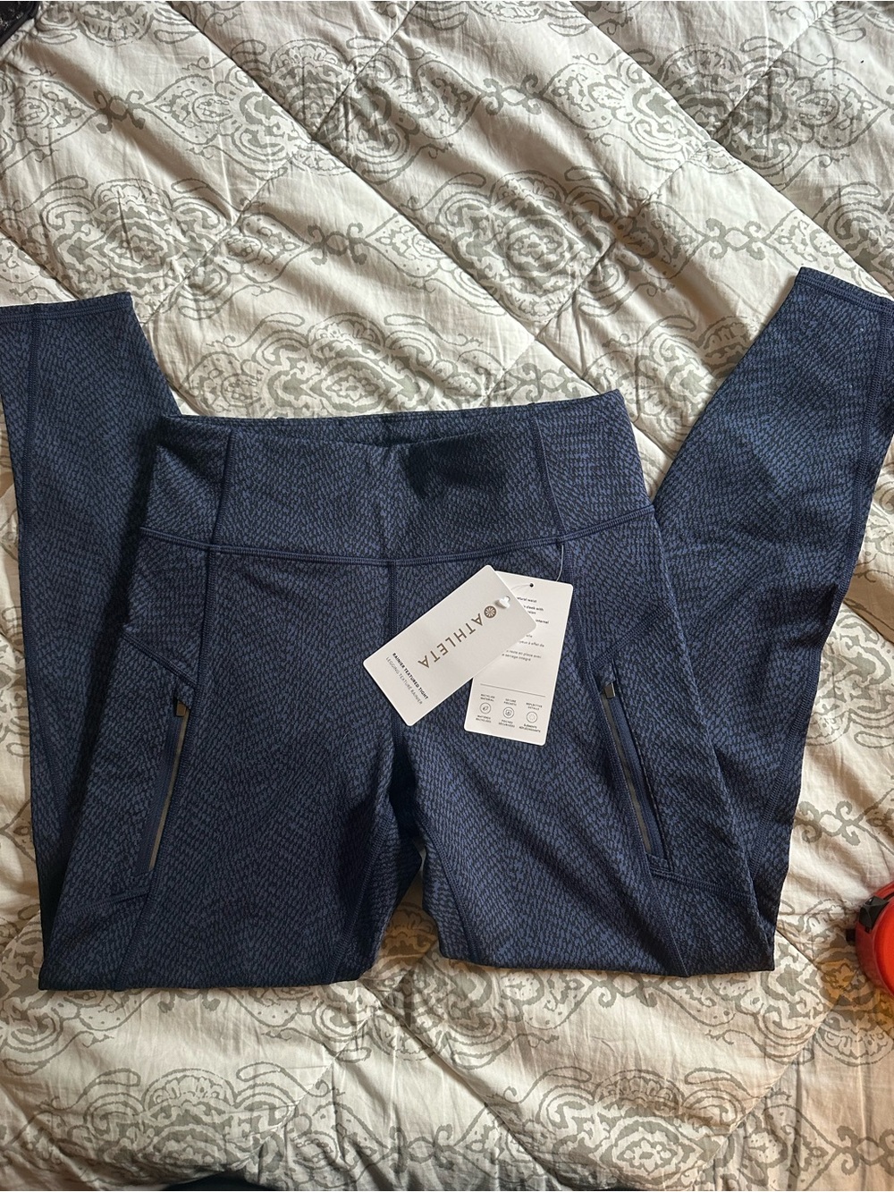 Athleta Rainier Textured Tight | Size Small